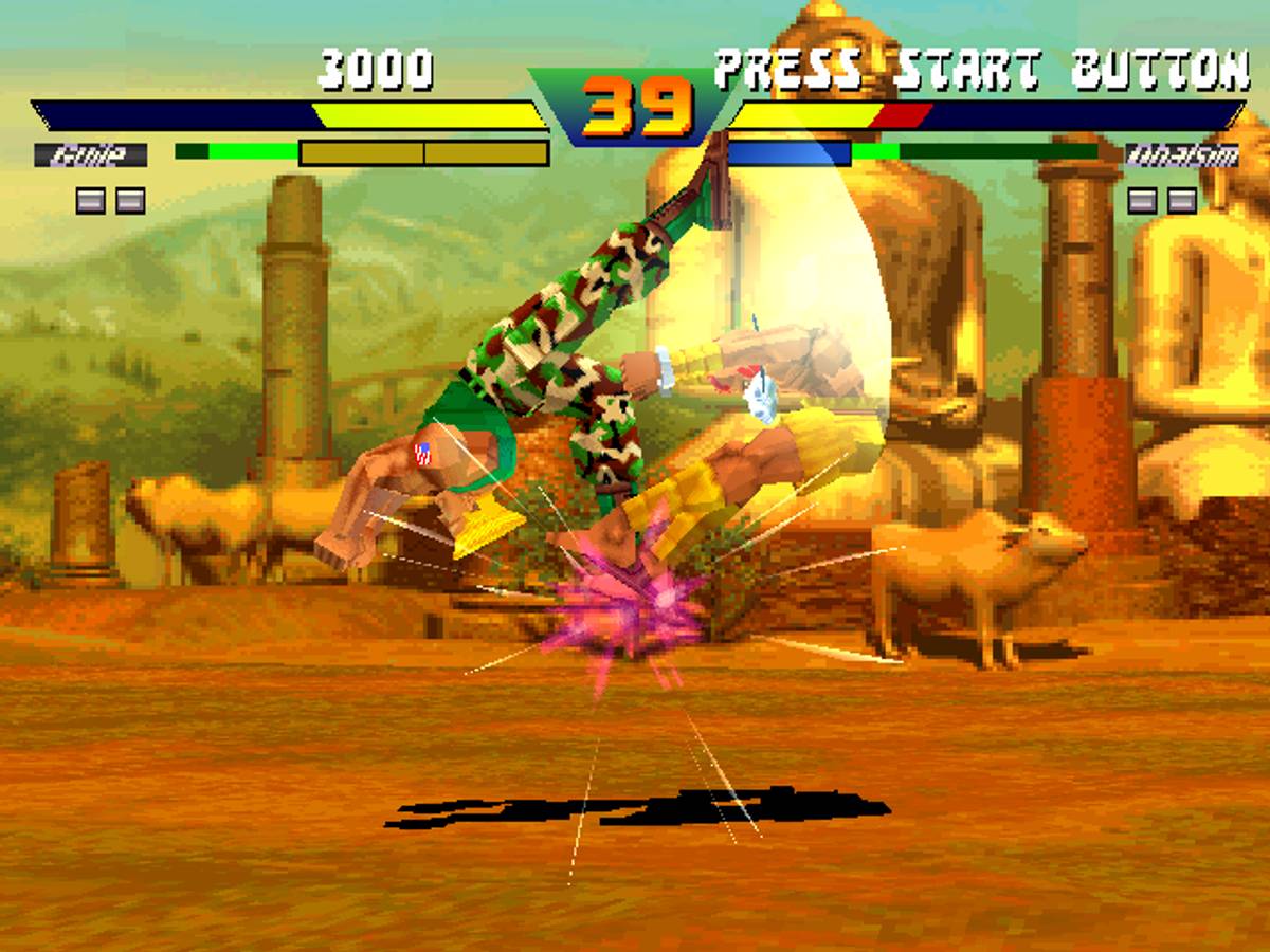 Street Fighter EX Plus α ISO - PS1 screenshot 10