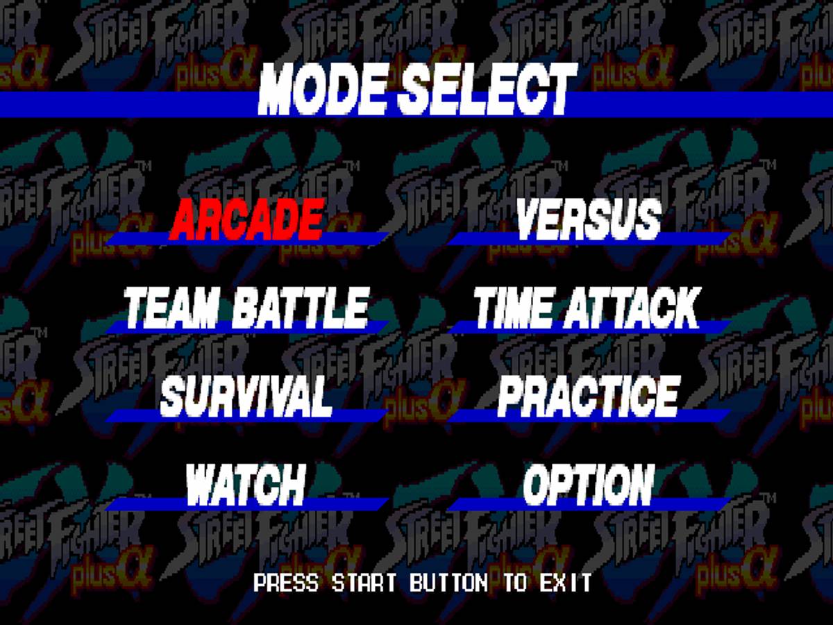 Street Fighter EX Plus α ISO - PS1 screenshot 2