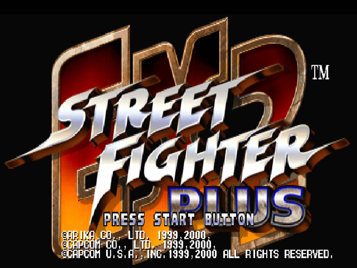 Street Fighter EX2 Plus ISO - PS1 screenshot 1