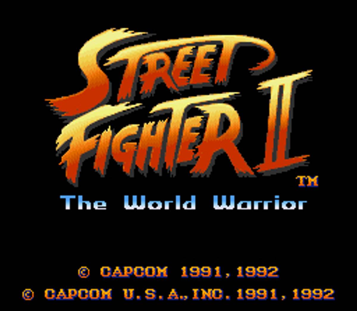 Street Fighter II: The World Warrior ROM - SNES screenshot 1