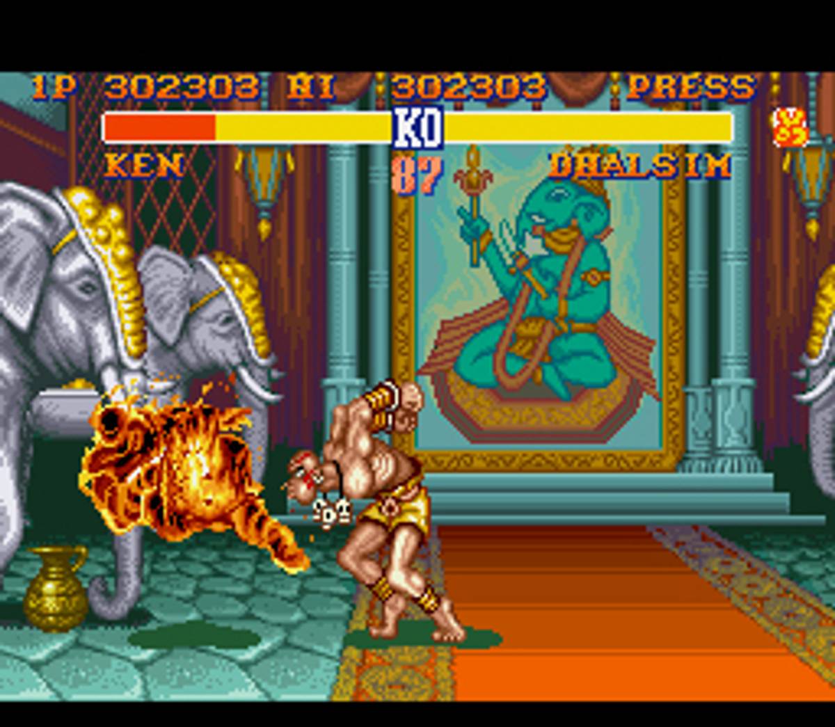 Street Fighter II: The World Warrior ROM - SNES screenshot 9