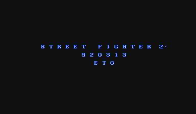 Street Fighter II Turbo ROM - Arcade screenshot 1