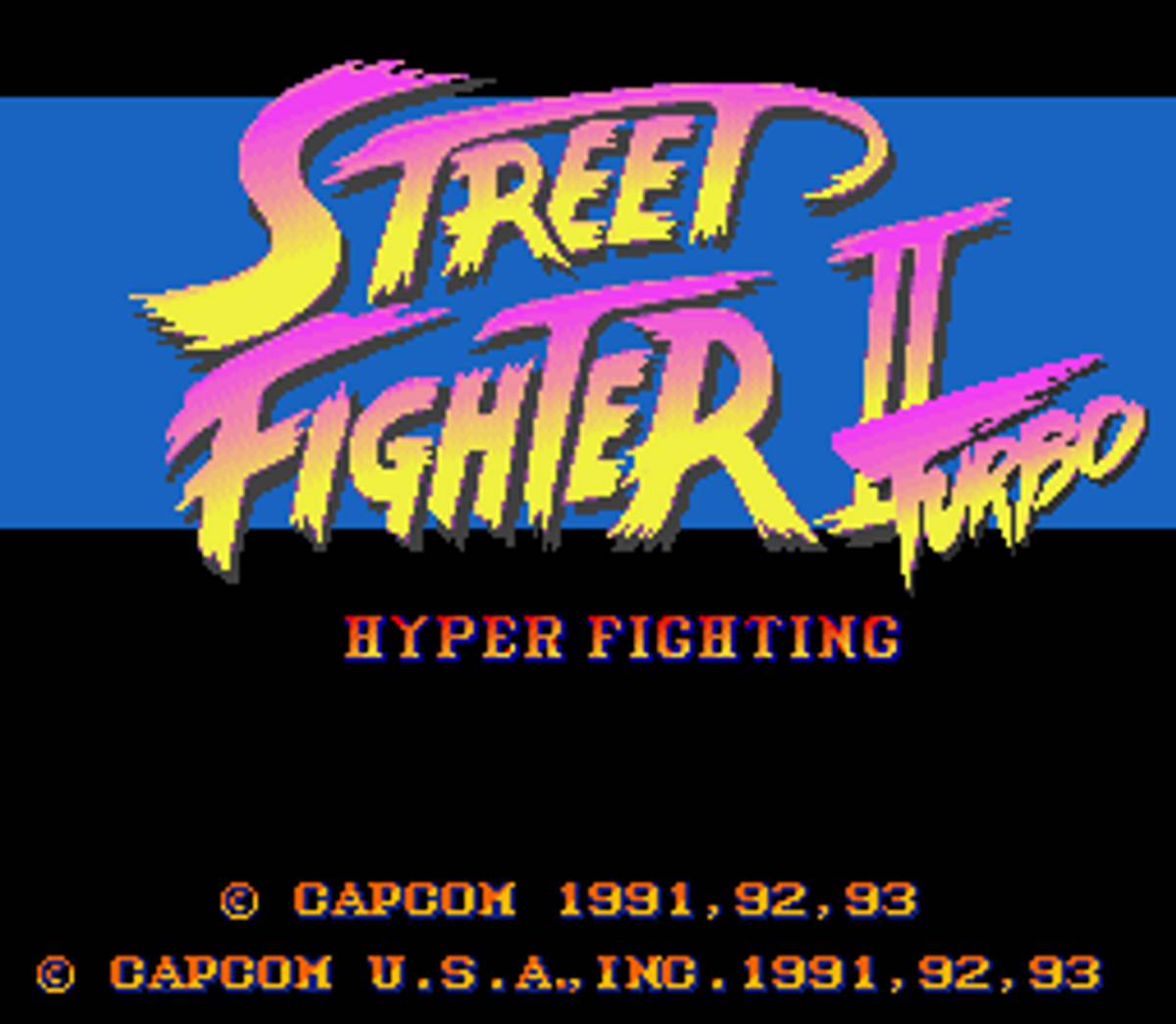 Street Fighter II Turbo ROM - SNES screenshot 1
