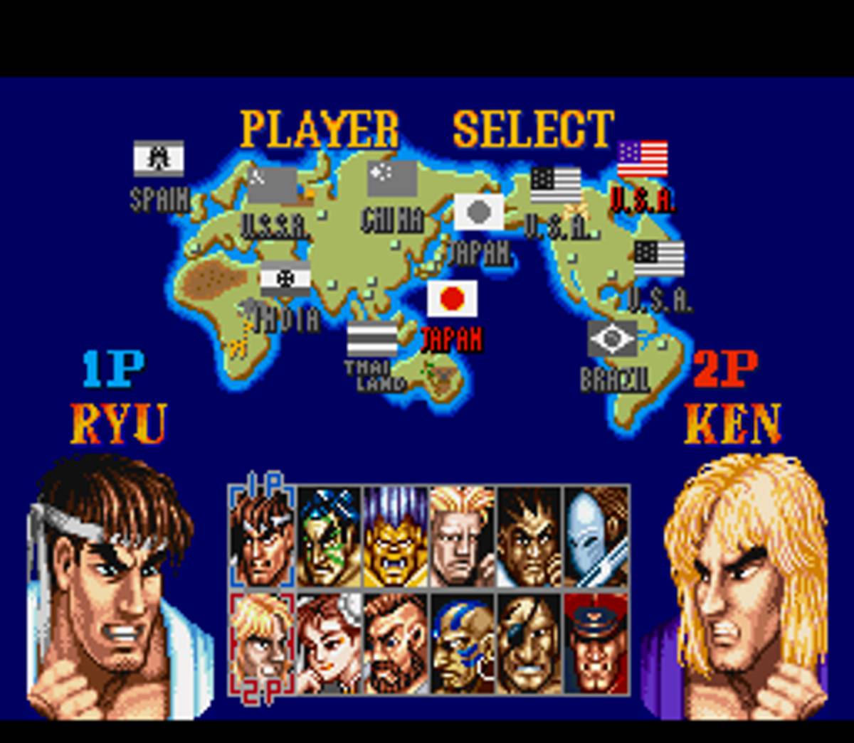 Street Fighter II Turbo ROM - SNES screenshot 3