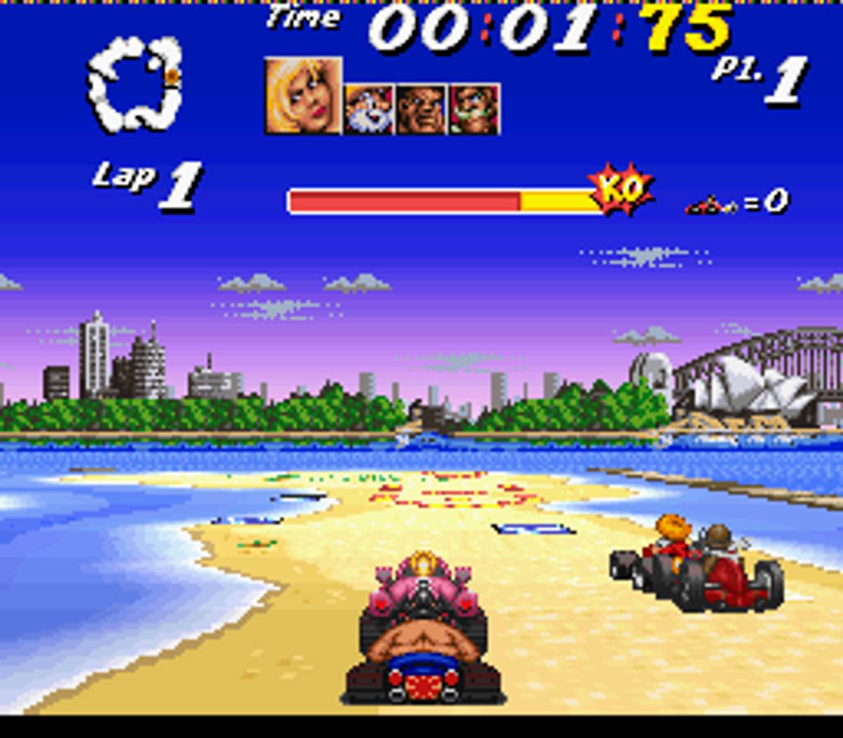 Street Racer ROM - SNES screenshot 10