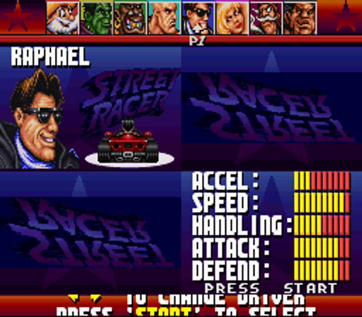 Street Racer ROM - SNES screenshot 4