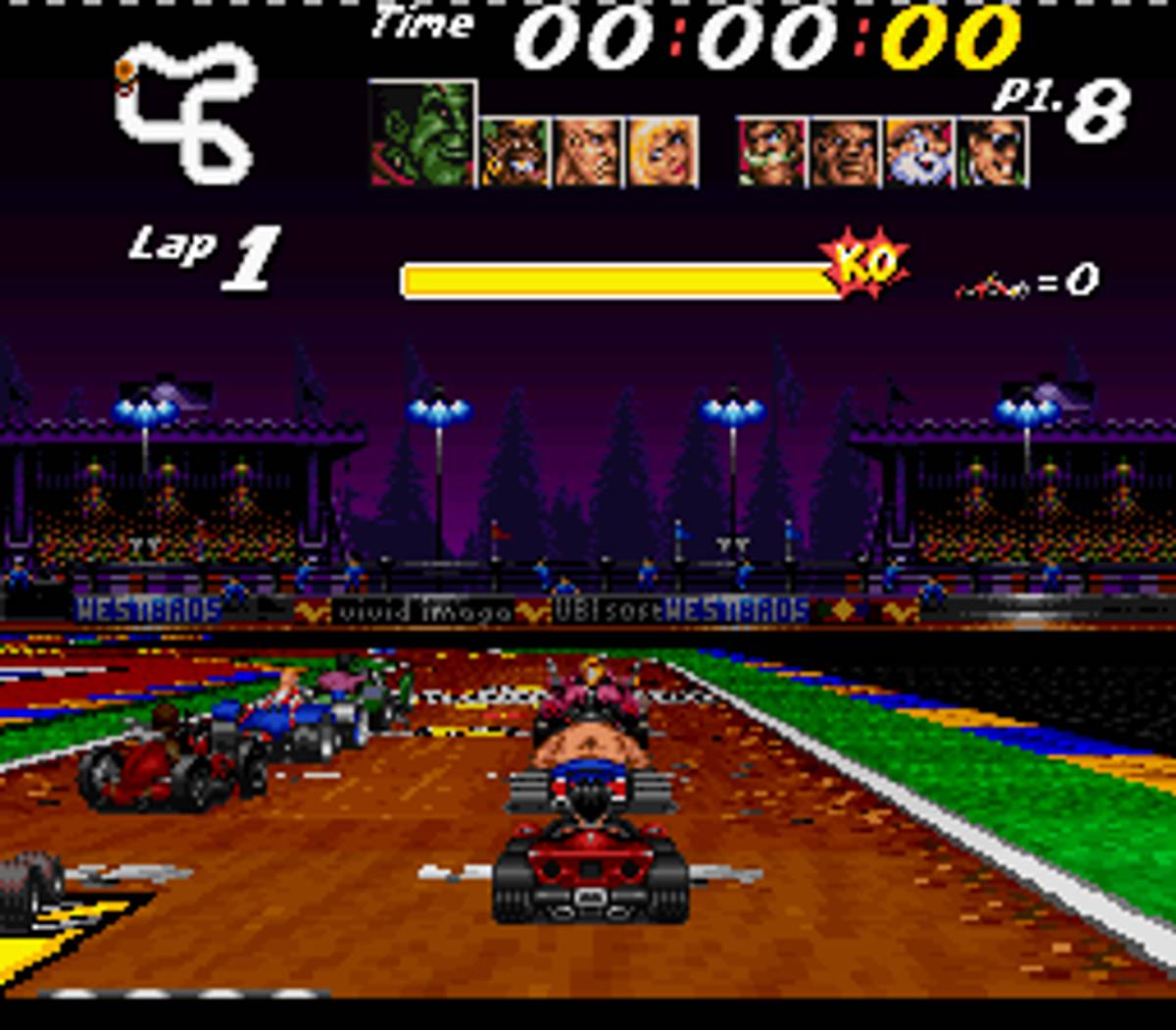 Street Racer ROM - SNES screenshot 6