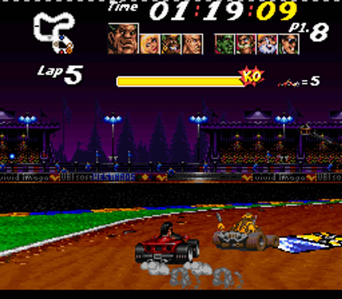 Street Racer ROM - SNES screenshot 7