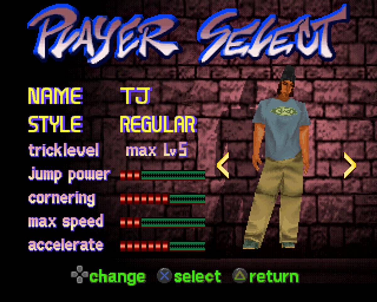Street Sk8er ISO - PS1 screenshot 2