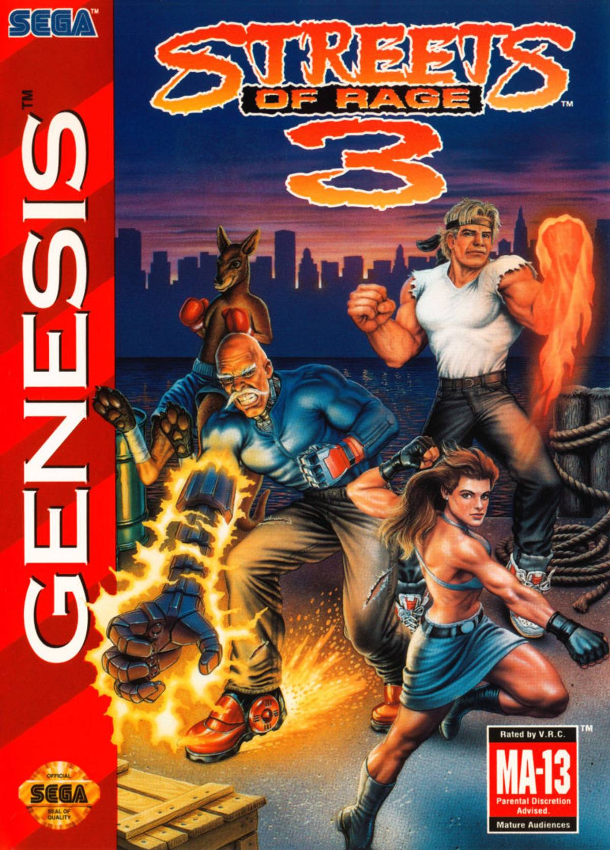Download Torrent Streets of Rage 3 ROM – Genesis
