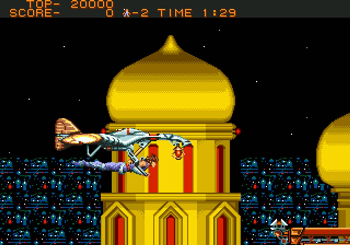 Strider ROM - Genesis screenshot 2