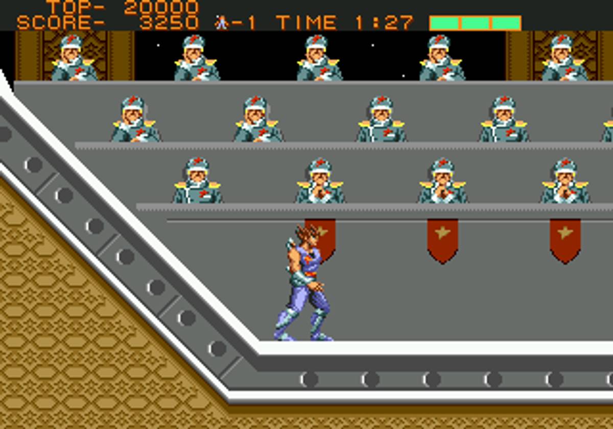 Strider ROM - Genesis screenshot 3