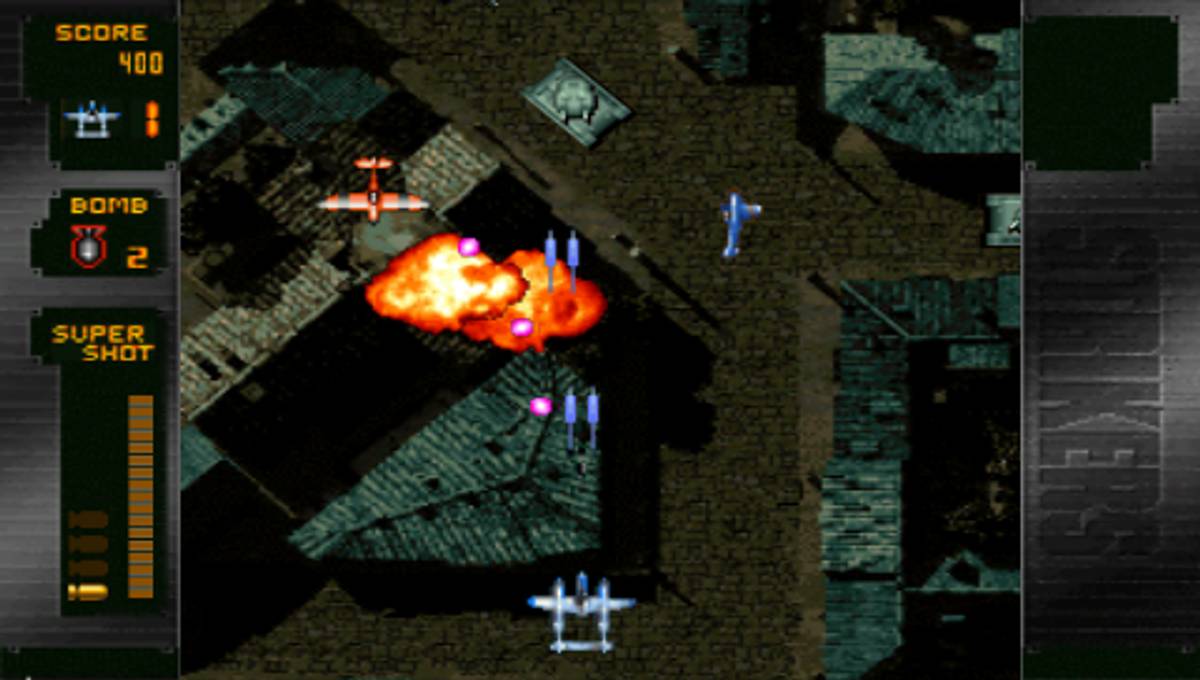 Strikers 1945 Plus ISO - PSP screenshot 4