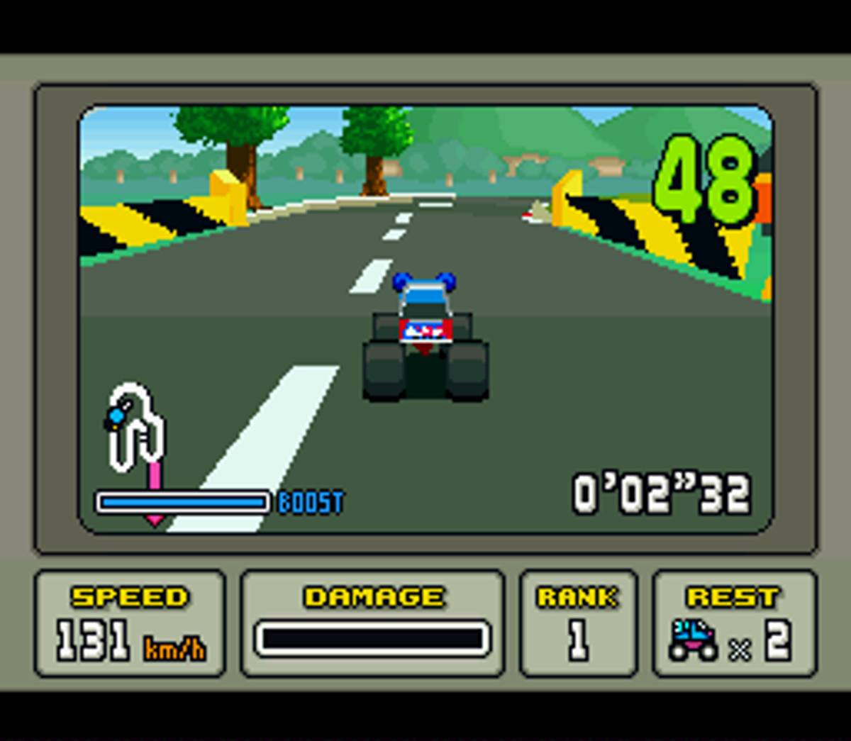 Stunt Race FX ROM - SNES screenshot 4