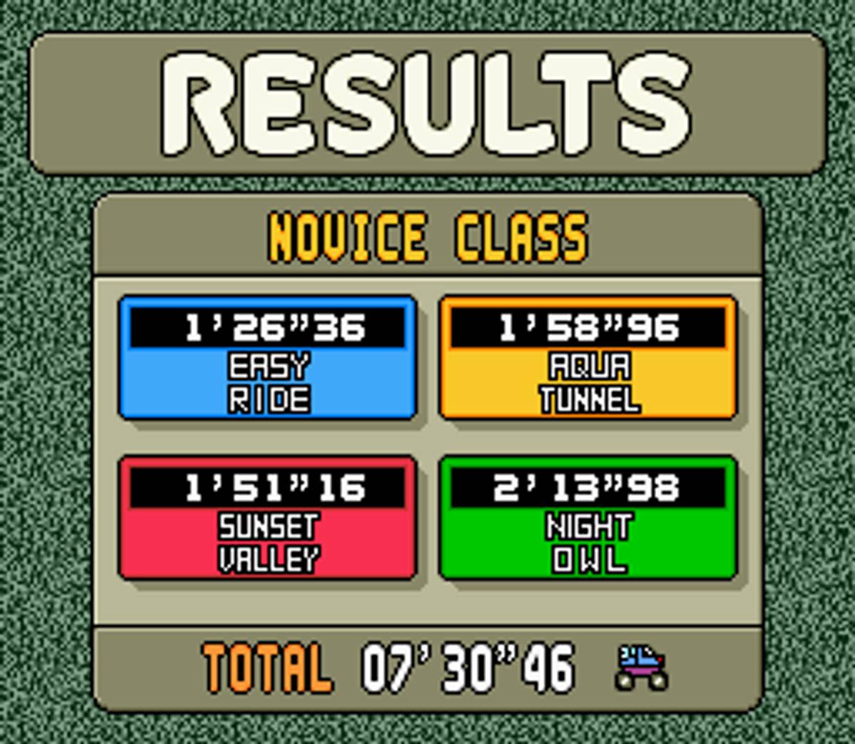 Stunt Race FX ROM - SNES screenshot 9