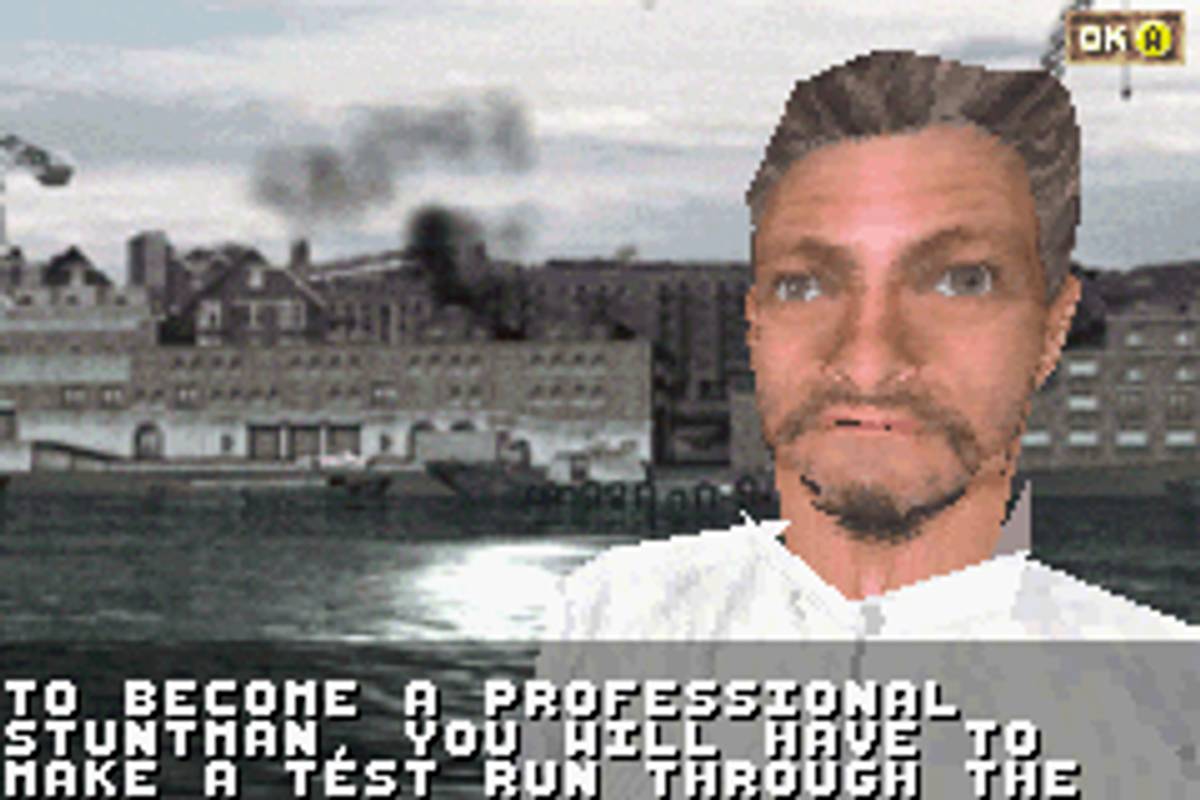Stuntman ROM - GBA screenshot 2