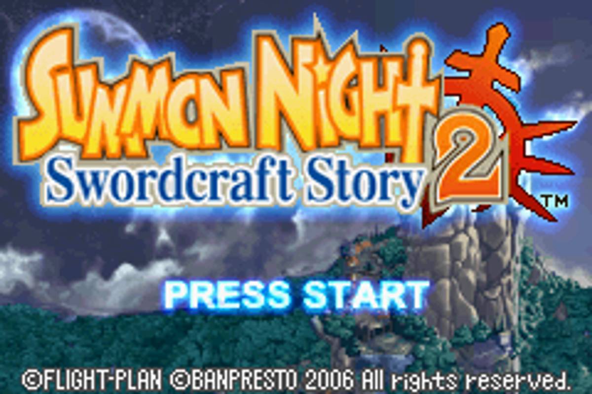 Summon Night: Swordcraft Story 2 ROM - GBA screenshot 2