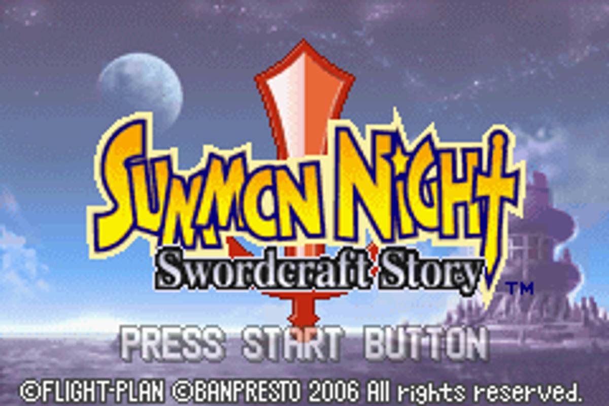 Summon Night: Swordcraft Story ROM - GBA screenshot 1