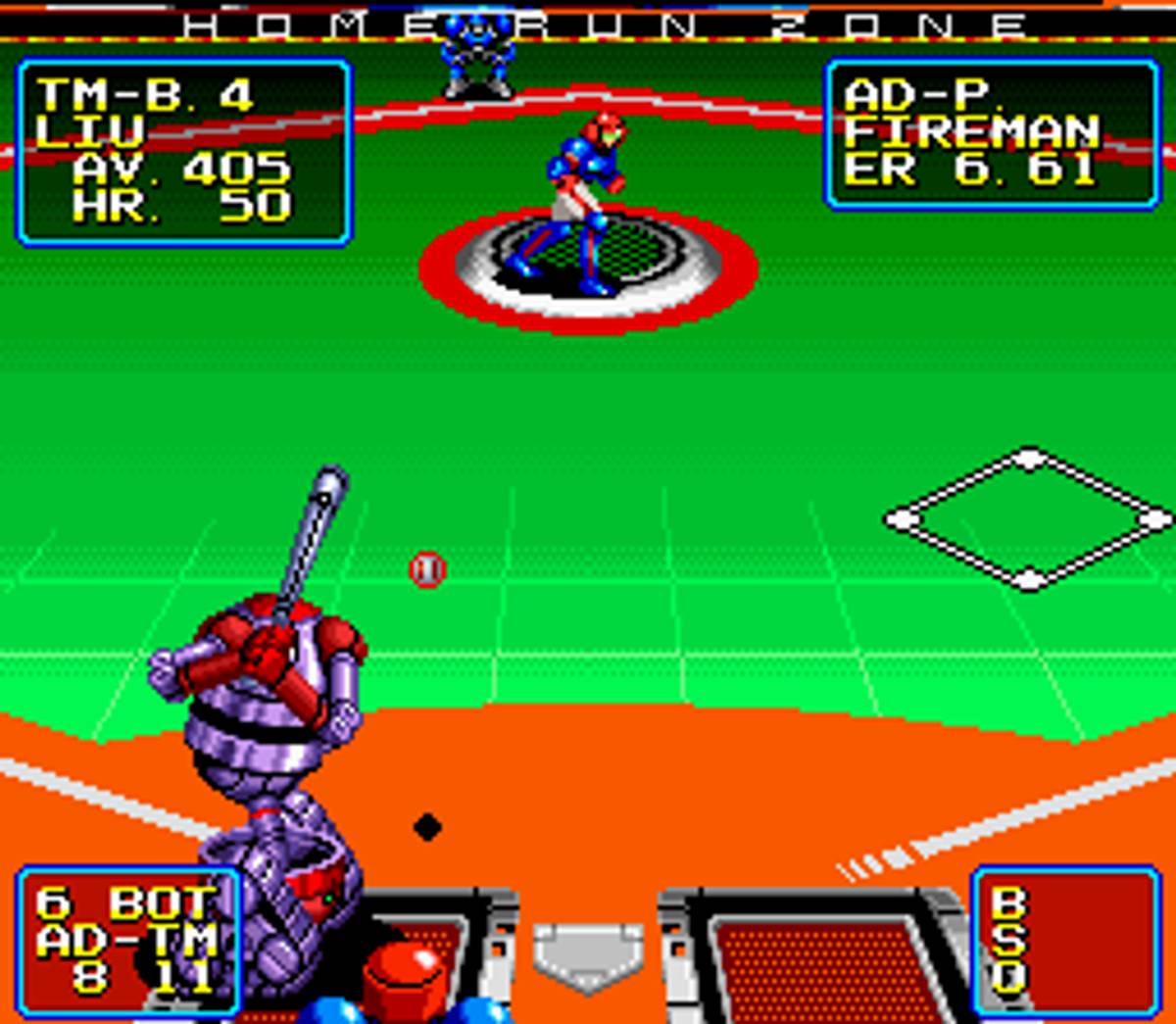 Super Baseball 2020 ROM - SNES screenshot 5