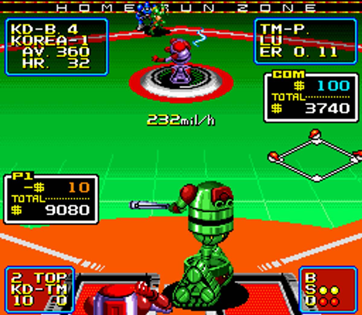 Super Baseball 2020 ROM - SNES screenshot 8