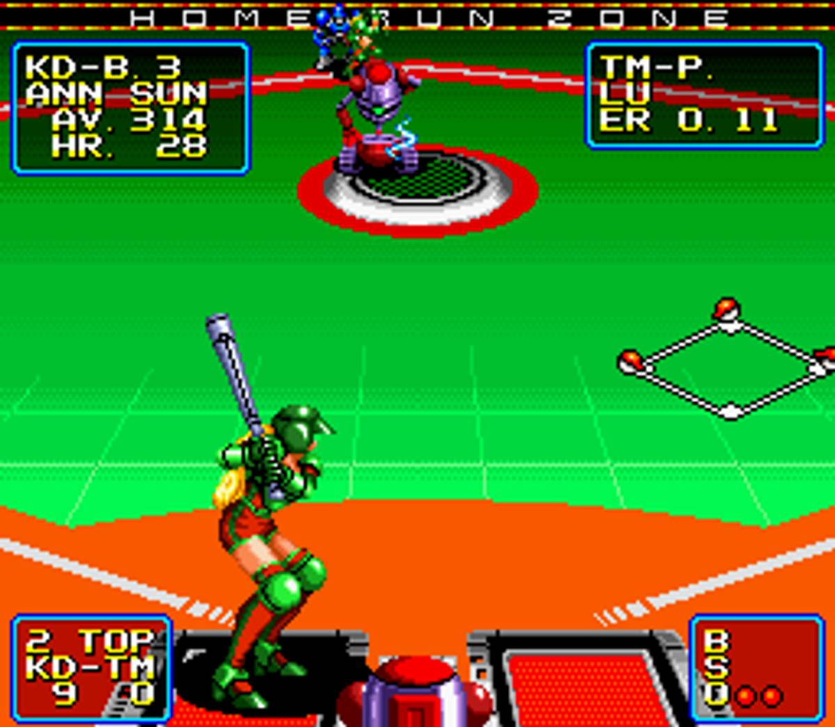 Super Baseball 2020 ROM - SNES screenshot 9
