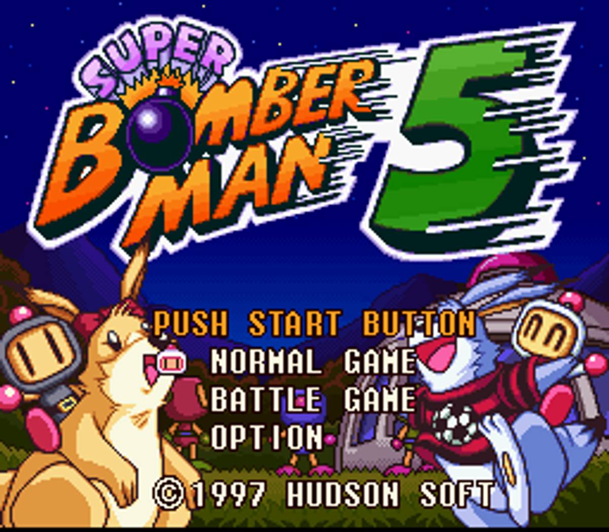 Super Bomberman 5 ROM - SNES screenshot 1