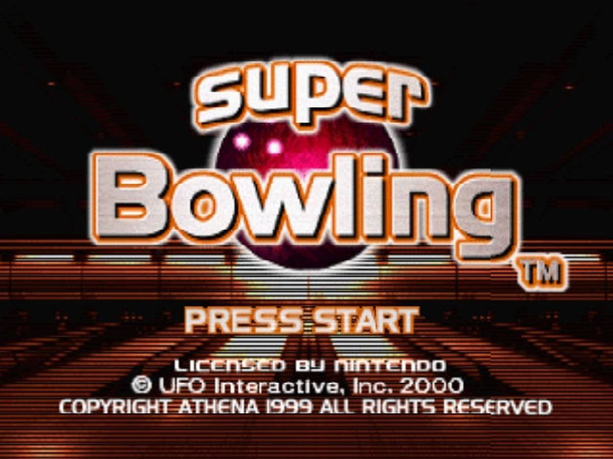 Super Bowling ROM - N64 screenshot 1