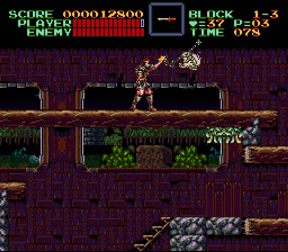 Super Castlevania IV ROM - SNES screenshot 9