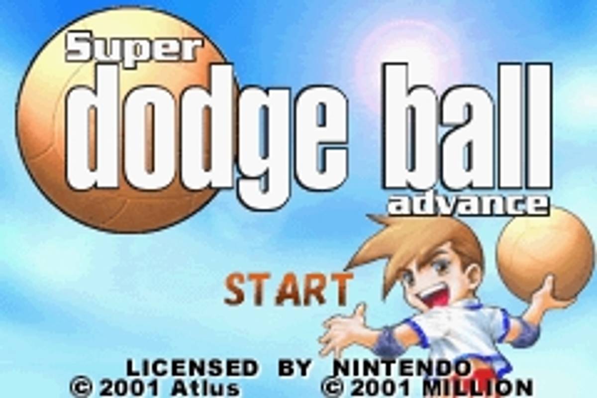 Super Dodge Ball Advance ROM - GBA screenshot 1