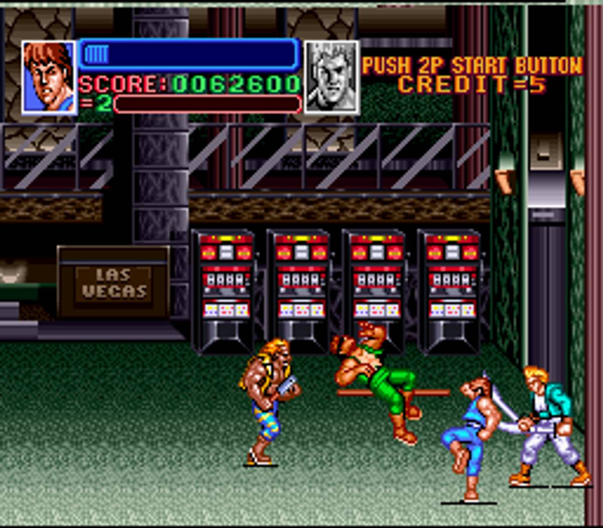Super Double Dragon ROM - SNES screenshot 10