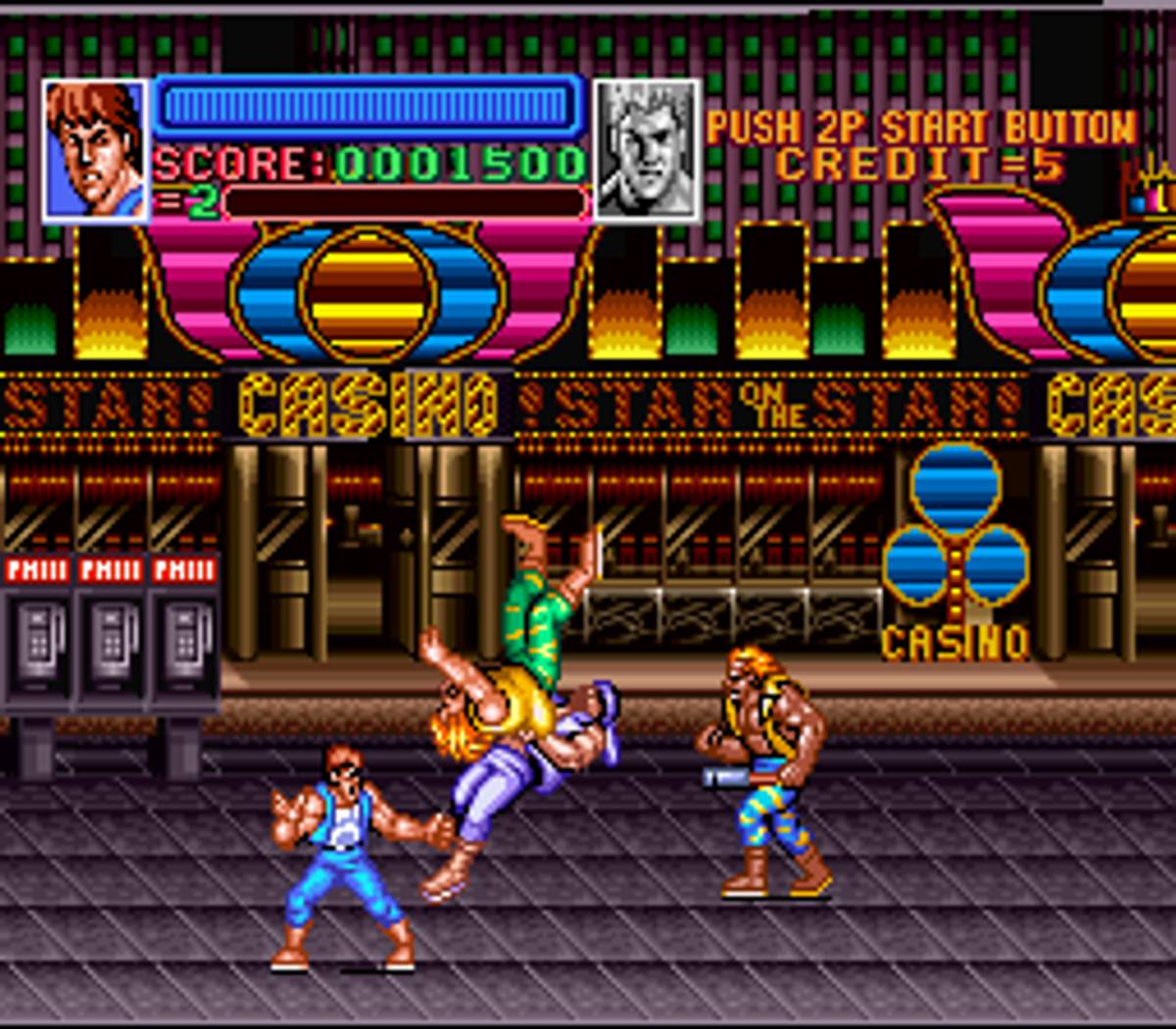 Super Double Dragon ROM - SNES screenshot 5