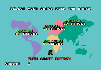 Super Hang-On ROM - Arcade screenshot 2
