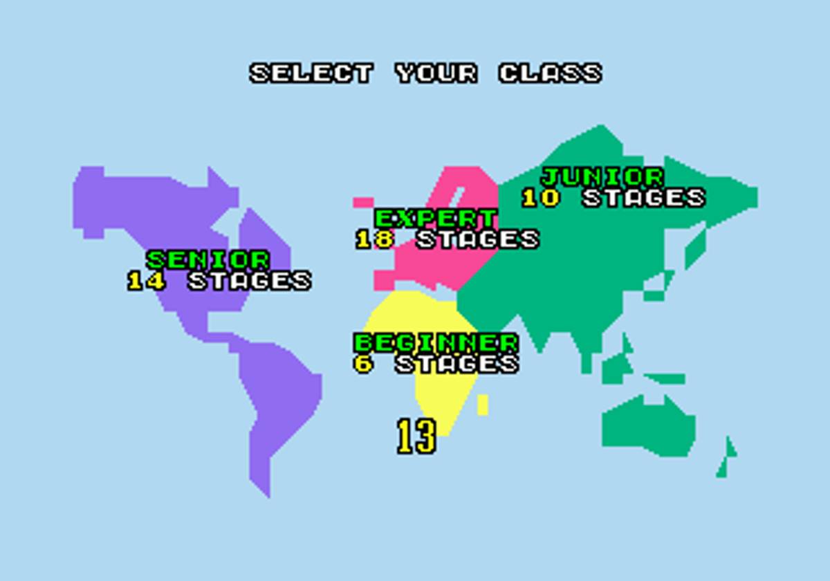 Super Hang-On ROM - Genesis screenshot 2