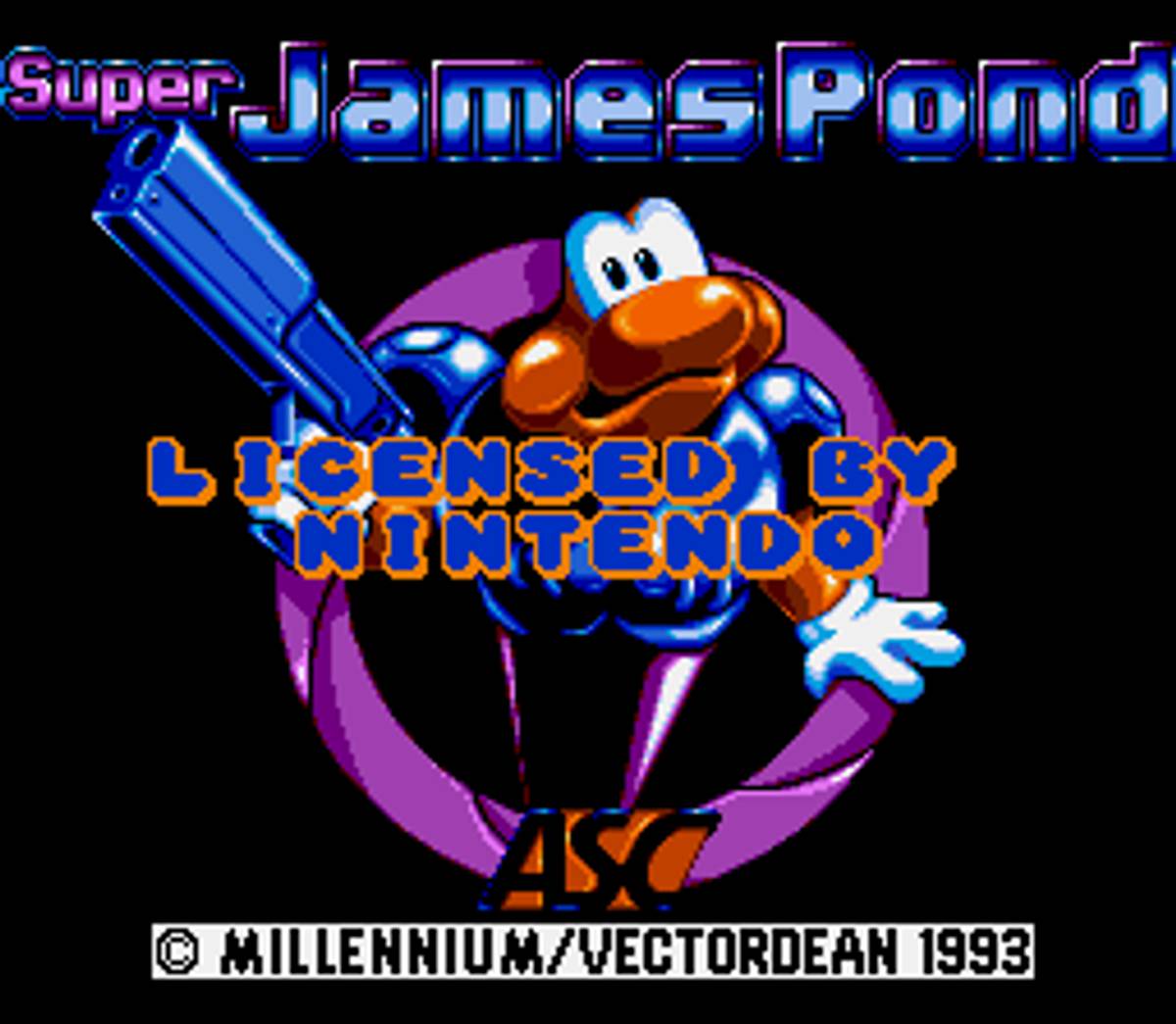 Super James Pond ROM - SNES screenshot 2