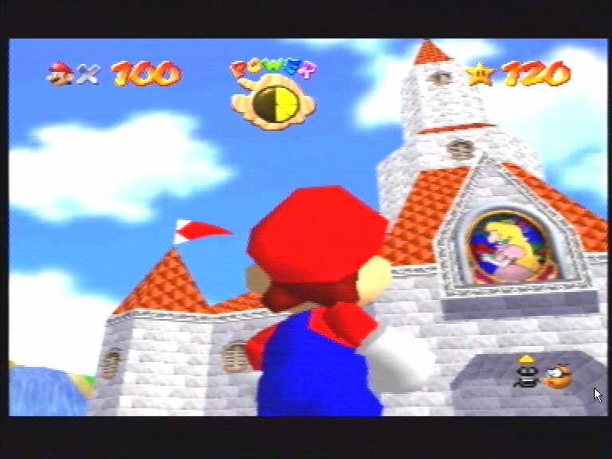 Super Mario 64 ROM - N64 screenshot 2
