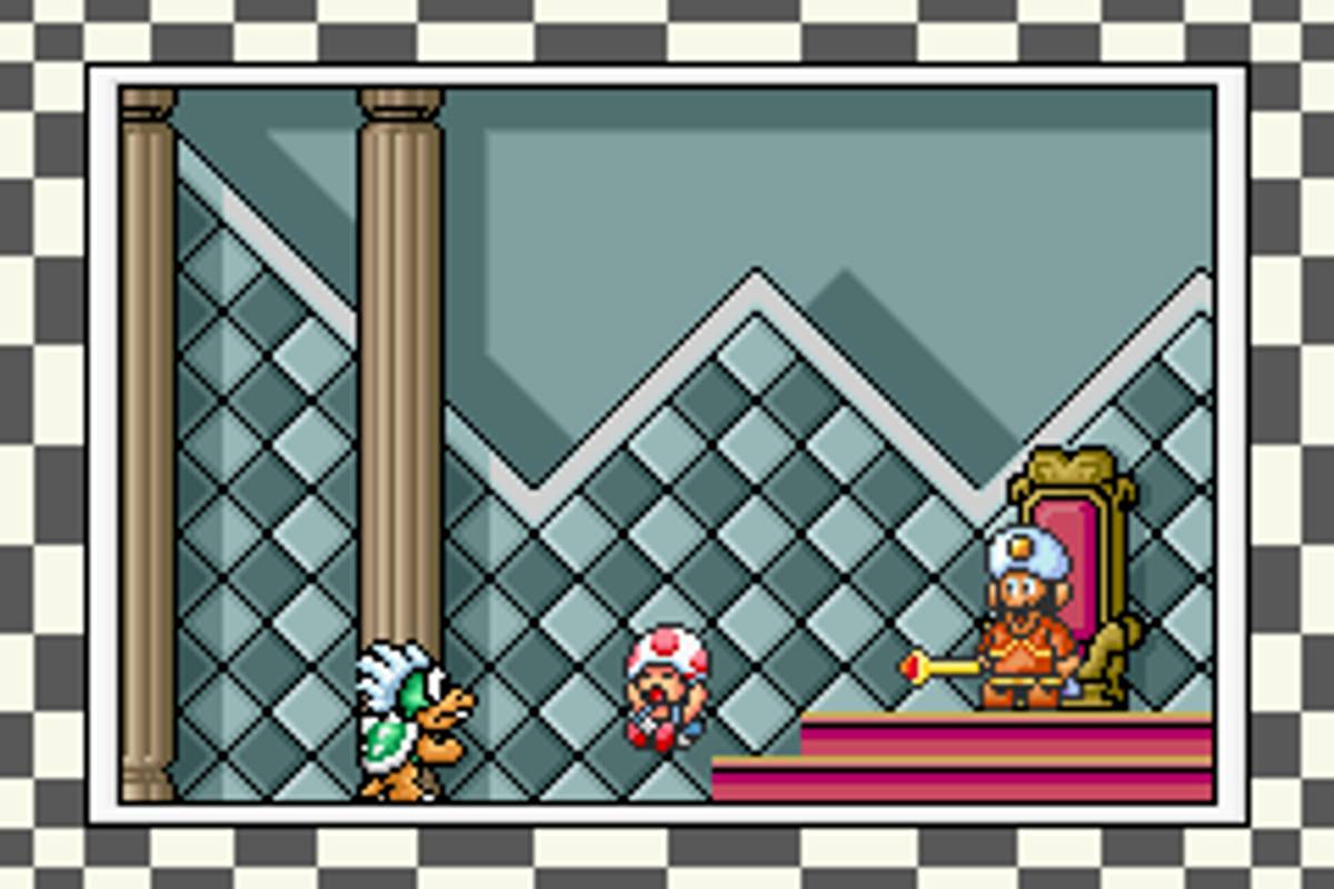 Super Mario Advance 4: Super Mario Bros. 3 ROM - GBA screenshot 1