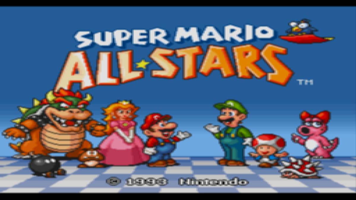 Super Mario All-Stars: Limited Edition ISO - Wii screenshot 1