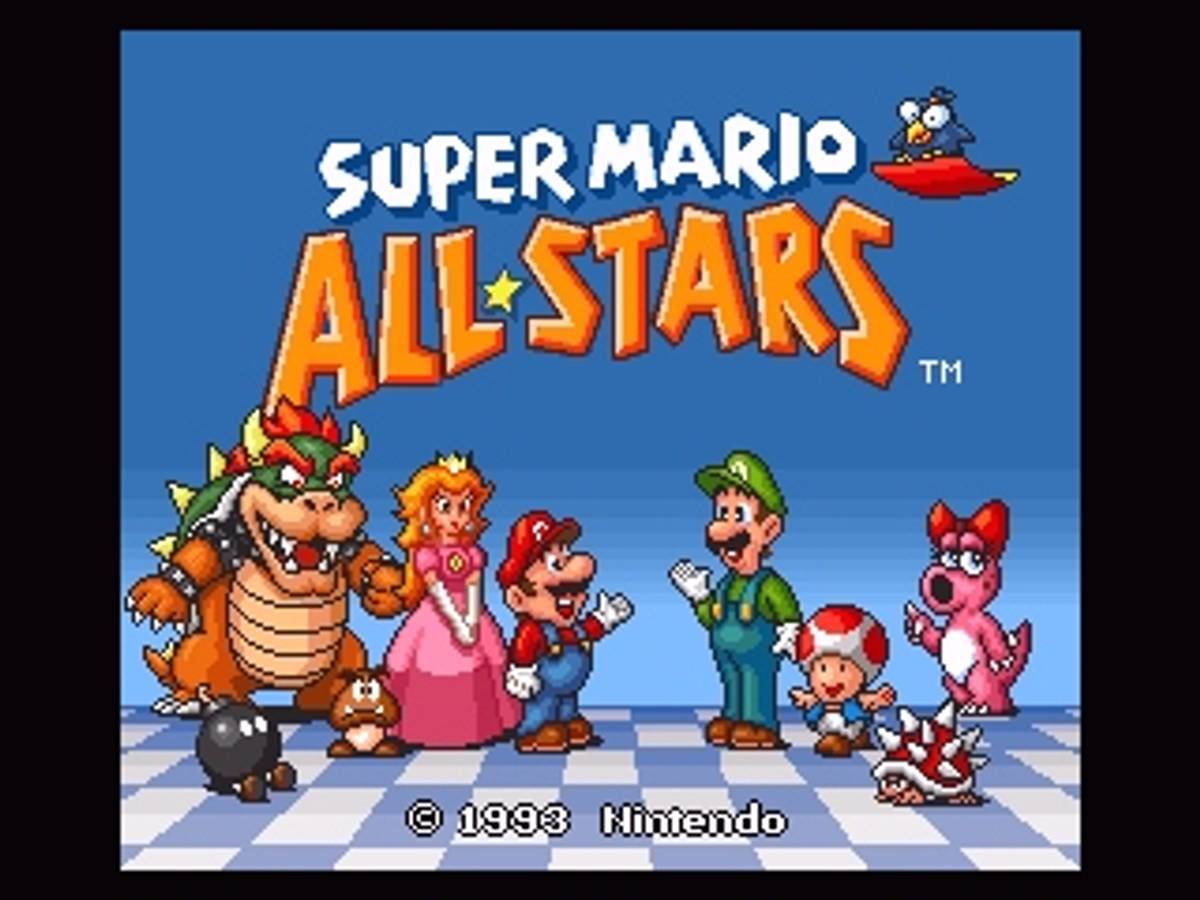 Super Mario All-Stars ROM - SNES screenshot 1