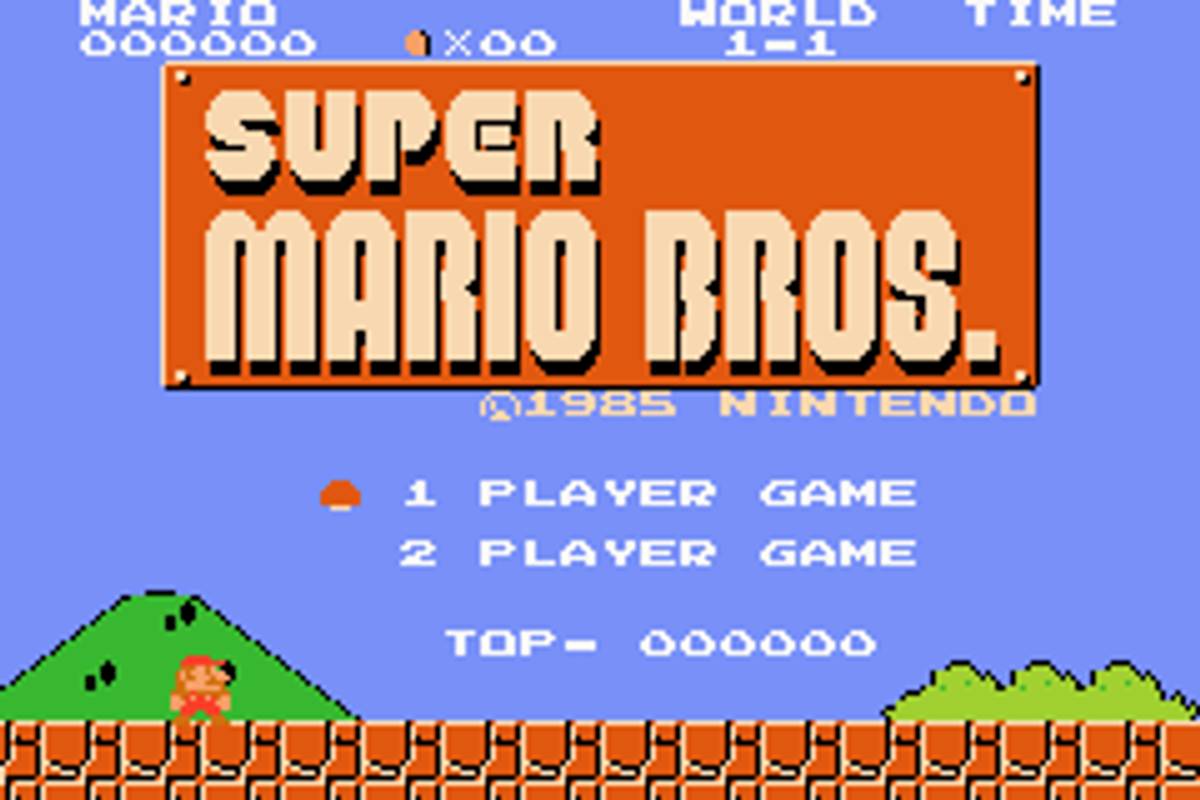 Super Mario Bros. ROM - GBA screenshot 1