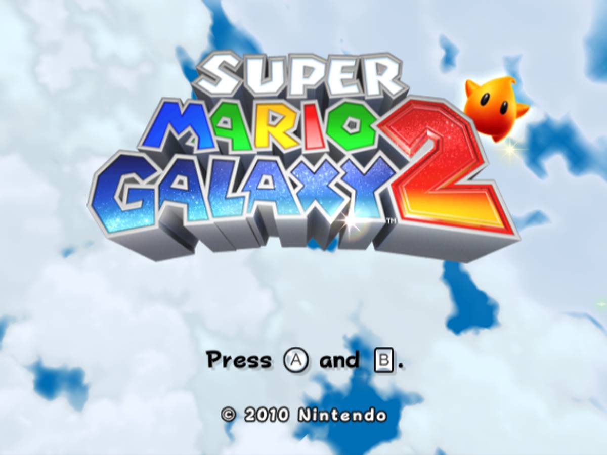 Super Mario Galaxy 2 ISO - Wii screenshot 1