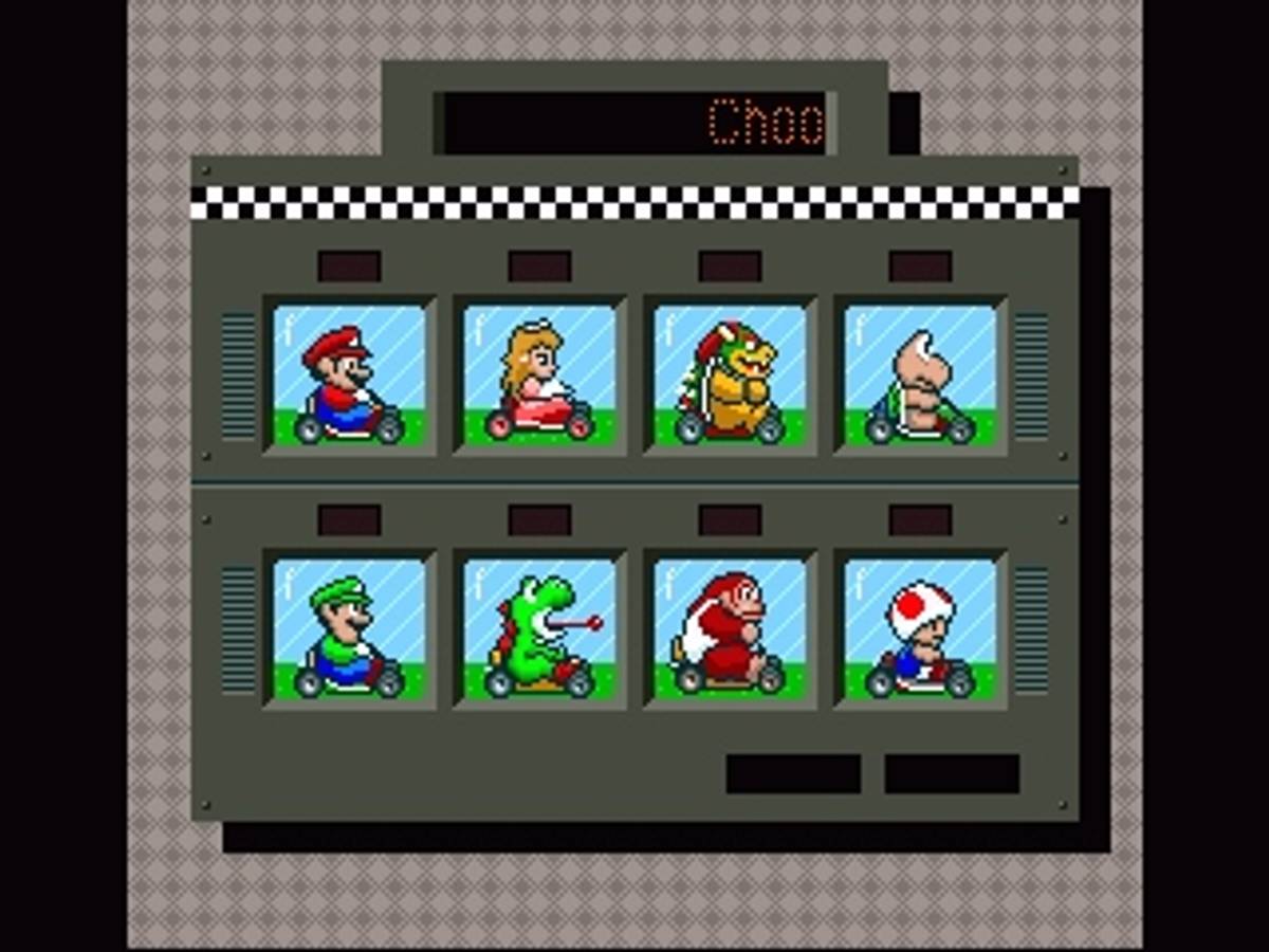 Super Mario Kart ROM - SNES screenshot 2