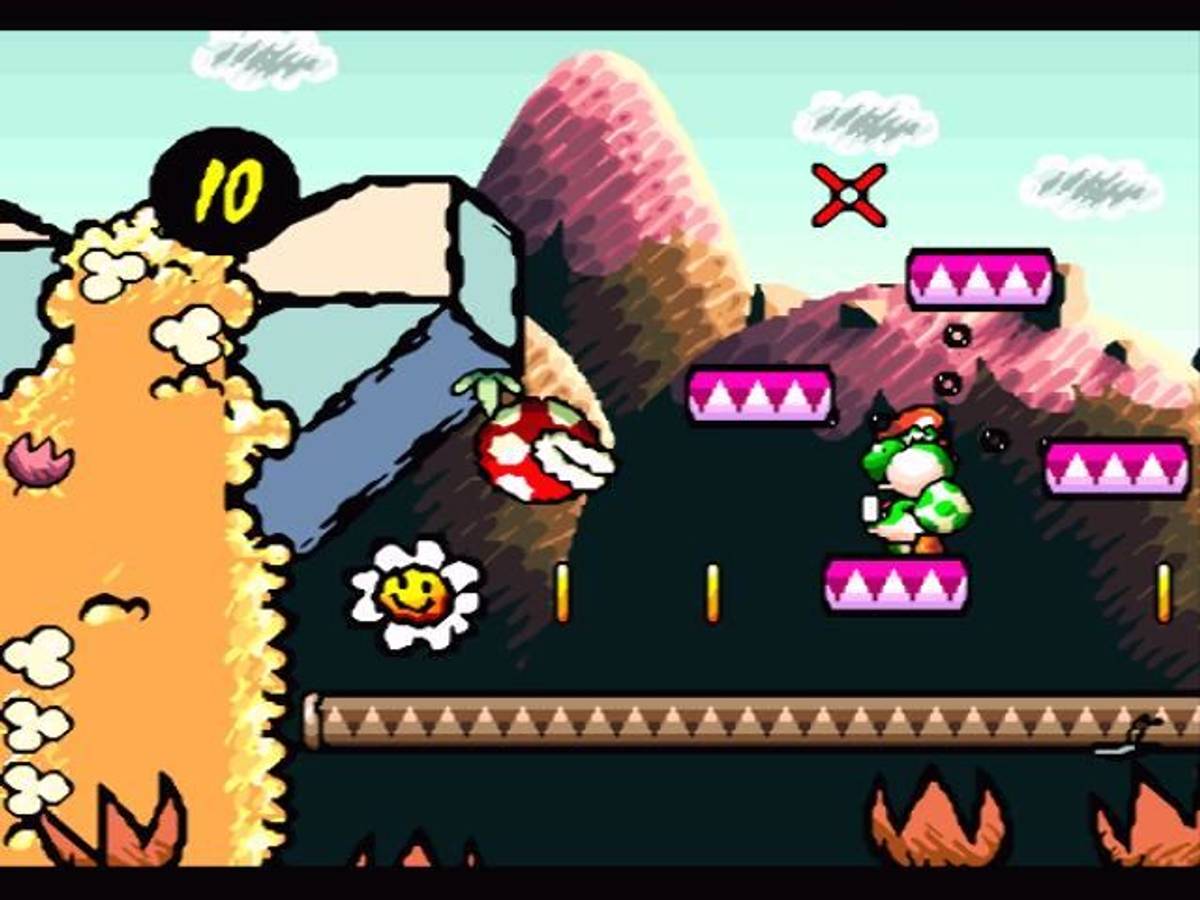 Super Mario World 2: Yoshi's Island ROM - SNES screenshot 10