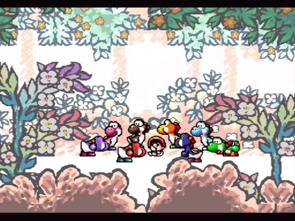 Super Mario World 2: Yoshi's Island ROM - SNES screenshot 4