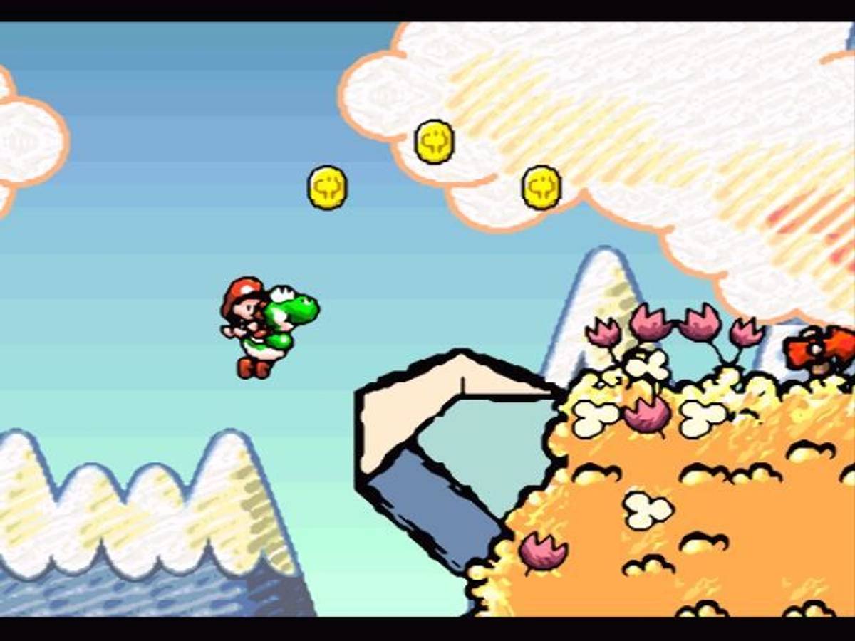 Super Mario World 2: Yoshi's Island ROM - SNES screenshot 6