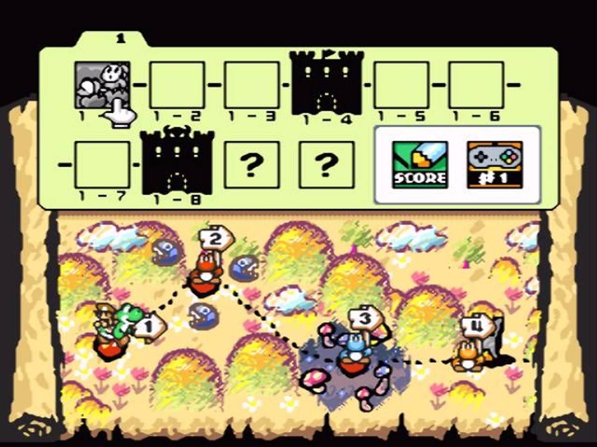 Super Mario World 2: Yoshi's Island ROM - SNES screenshot 7
