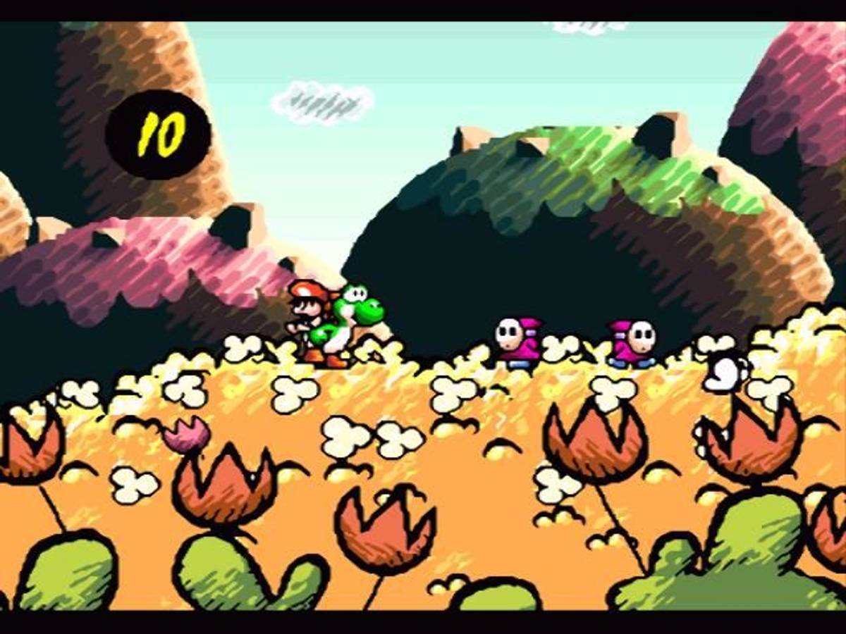 Super Mario World 2: Yoshi's Island ROM - SNES screenshot 8