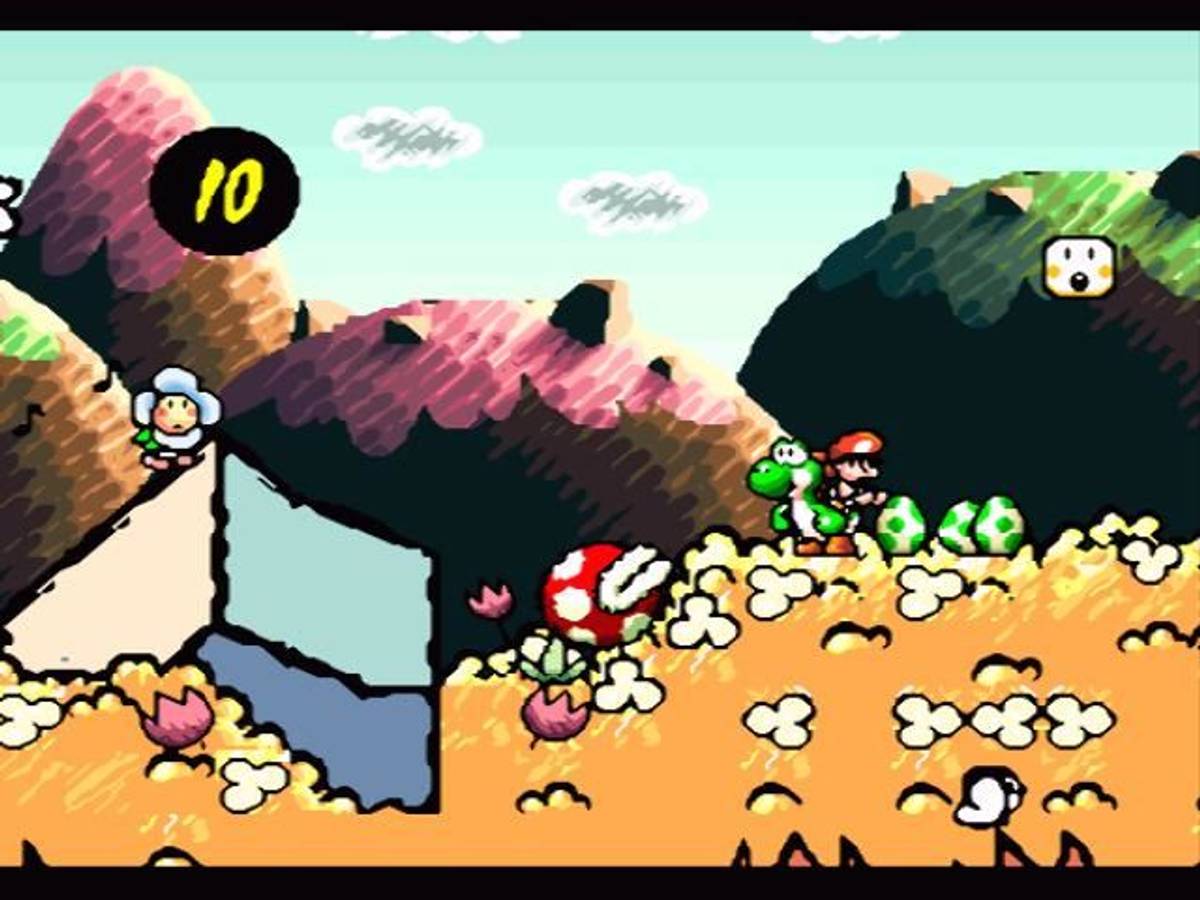 Super Mario World 2: Yoshi's Island ROM - SNES screenshot 9