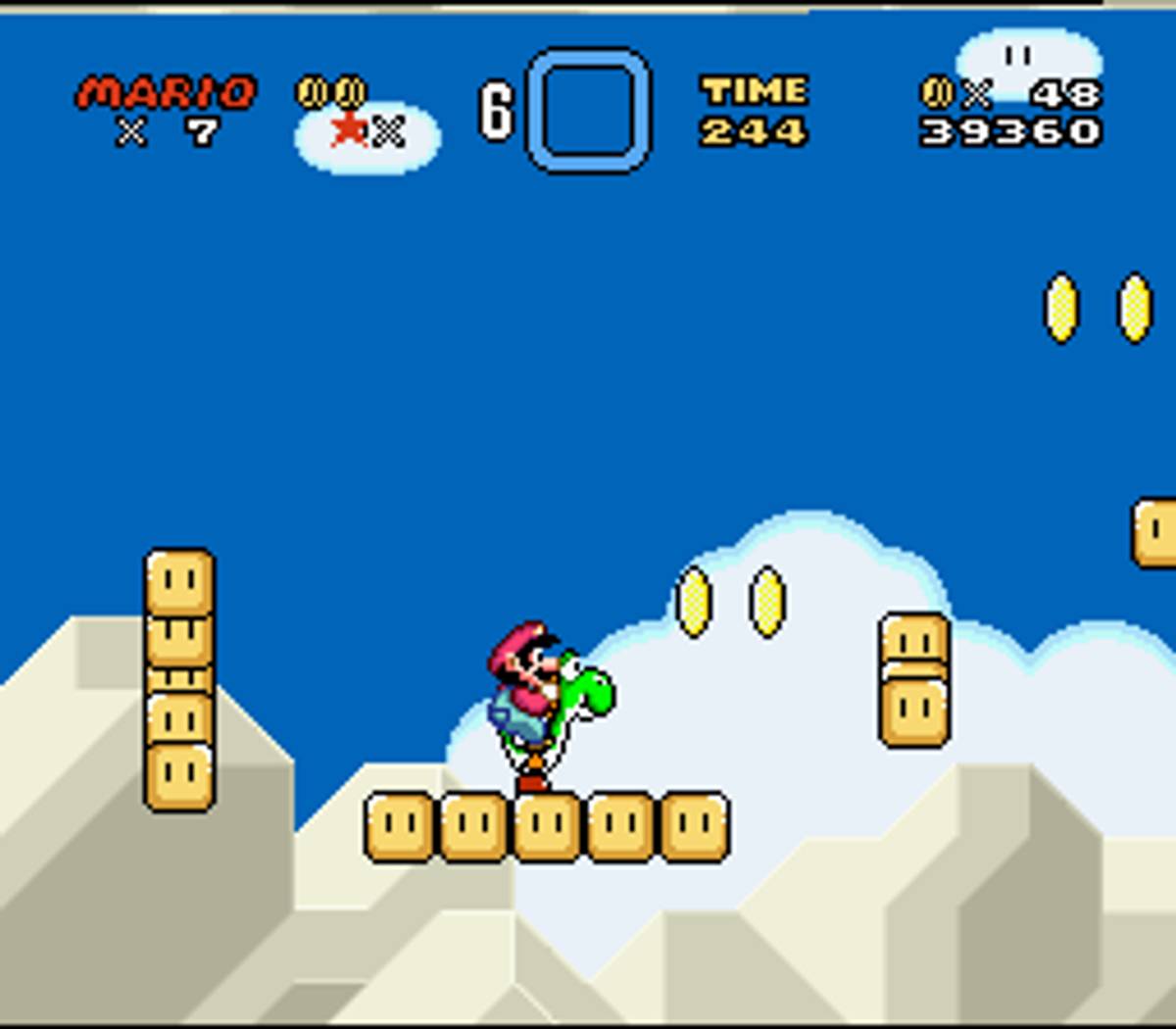 Super Mario World ROM - SNES screenshot 4