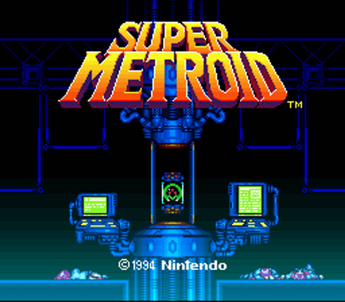 Super Metroid ROM - SNES screenshot 1