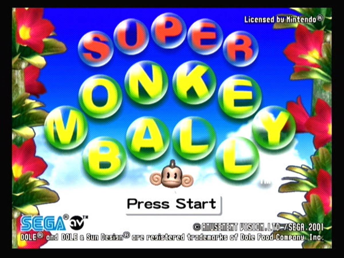 Super Monkey Ball ISO - GameCube screenshot 1